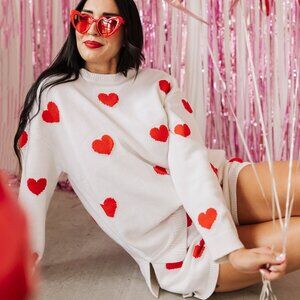 The Boardwalk Shorts | Tossed Heart Knit | Show Me Your Mumu